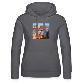 Grand Canyon SkyWalk - Frauen Kapuzen Sweater von Russell - Schwarz - Vorne - Marisol (170cm)
