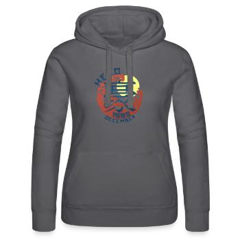 Japan Hero since December 1980 Geburtstaggeschenk - Frauen Kapuzen Sweater von Russell - Schwarz - Vorne - Marisol (170cm)