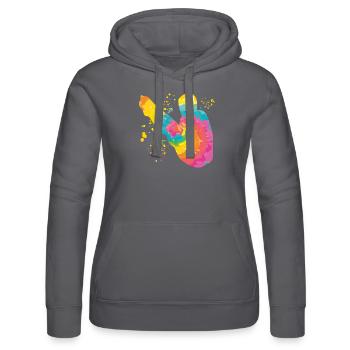 Diving, Synchronized Diving, Artistic Jumping - Women’s Hooded Sweater by Russell - black - Front - Marisol (170cm)