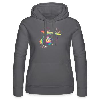 Paratrike Motor-hängegleiter Deltatrike - Frauen Kapuzen Sweater von Russell - Schwarz - Vorne - Marisol (170cm)