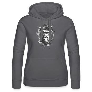 Gorille - Sweat à capuche Russell Femme - noir - Devant - Marisol (170cm)