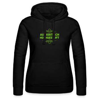 auf kritisch hochgestuft - Frauen Kapuzen Sweater von Russell - Schwarz - Vorne - Marisol (170cm)