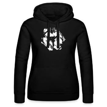 Allkampf Taekwondo-Girl TKD Tae-Kwon-Do Kampfsport - Frauen Kapuzen Sweater von Russell - Schwarz - Vorne - Marisol (170cm)