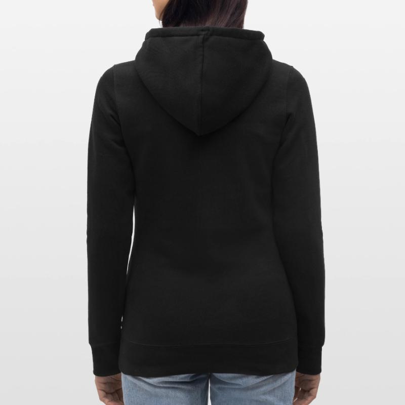 gehen oder bleiben? Frauen Kapuzen Sweater von Russell