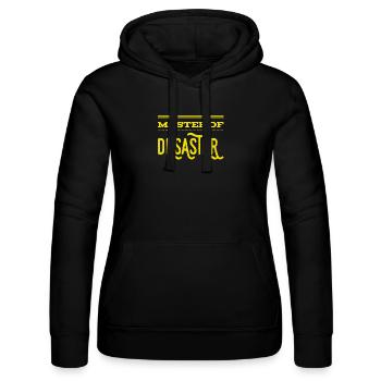 Master of Desaster - Frauen Kapuzen Sweater von Russell - Schwarz - Vorne - Marisol (170cm)