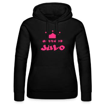 Judo / Judoka / Sport / Kampfkünste / Kampf - Frauen Kapuzen Sweater von Russell - Schwarz - Vorne - Marisol (170cm)