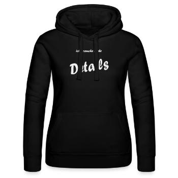 Details Hell - Frauen Kapuzen Sweater von Russell - Schwarz - Vorne - Marisol (170cm)