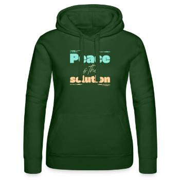Geistige Gesundheit - Frauen Kapuzen Sweater von Russell - Flaschengrün - Vorne - Liana (172cm)