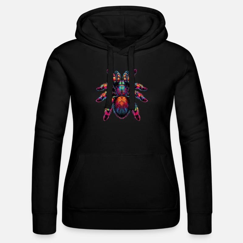 Tarentule - Sweat à capuche Russell Femme - noir
