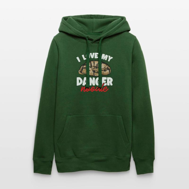 Ball Python Schlange Königspython Frauen Kapuzen Sweater von Russell