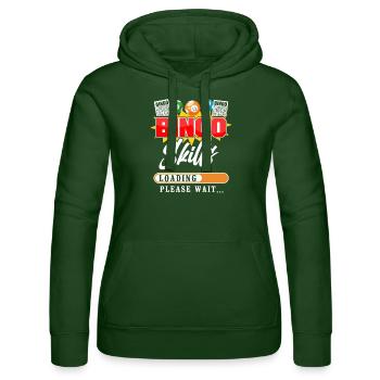 Bingo Player Bingo Skills Loading - Women’s Hooded Sweater by Russell - bottle green - Front - Liana (172cm)