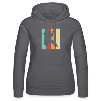 Karaté Autodéfense Arts Martiaux - Sweat à capuche Russell Femme - noir - Devant - Marisol (170cm)