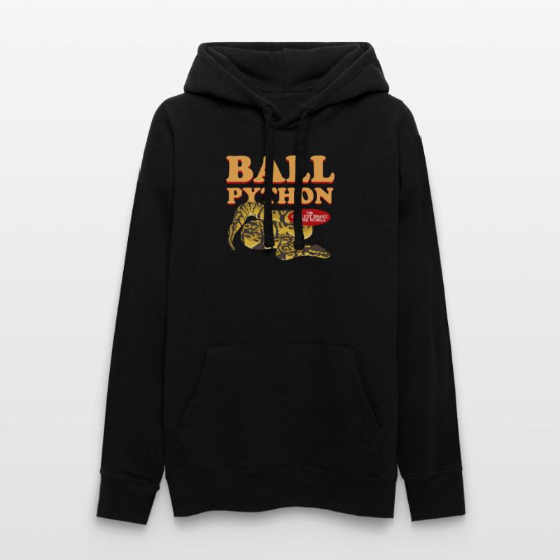 Königspython Python Schlangen Geschenk Frauen Kapuzen Sweater von Russell