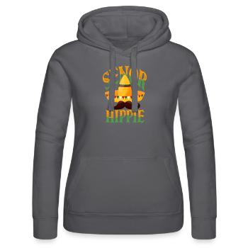 Senor Hippie Coloré Sombrero Fun - Sweat à capuche Russell Femme - noir - Devant - Marisol (170cm)