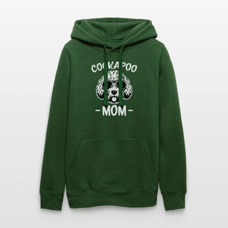 Cockapoo disant maman drôle Cockapoo cadeau Sweat à capuche Russell Femme