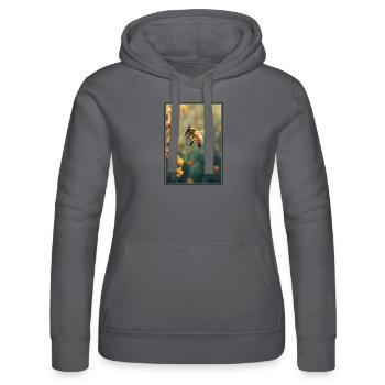 Bienen Biene - Frauen Kapuzen Sweater von Russell - Schwarz - Vorne - Marisol (170cm)