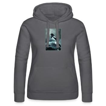 Elstern Elster - Frauen Kapuzen Sweater von Russell - Schwarz - Vorne - Marisol (170cm)