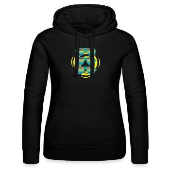 Sonnenbrillen - Frauen Kapuzen Sweater von Russell - Schwarz - Vorne - Marisol (170cm)