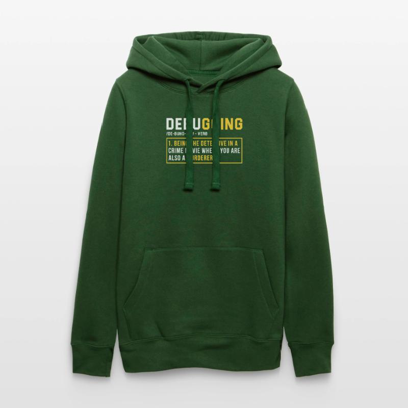 Debugging Programming Programmer Gift Women’s Hooded Sweater by Russell