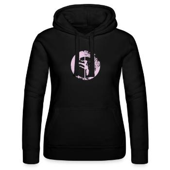 Pole Dance - Frauen Kapuzen Sweater von Russell - Schwarz - Vorne - Marisol (170cm)
