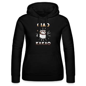 Ciao Kakao - Frauen Kapuzen Sweater von Russell - Schwarz - Vorne - Marisol (170cm)