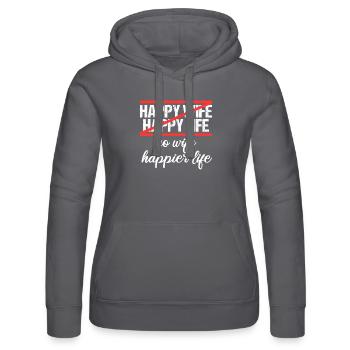 Geschieden Trennung Scheidung Scheidungs - Frauen Kapuzen Sweater von Russell - Schwarz - Vorne - Marisol (170cm)