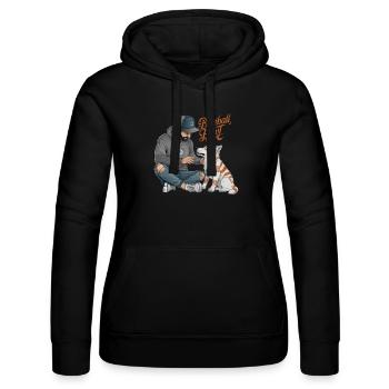 BASEBALL-HEULEN - Frauen Kapuzen Sweater von Russell - Schwarz - Vorne - Marisol (170cm)