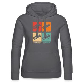 Euphonium – Kein Tuba, Kein Posaune - Frauen Kapuzen Sweater von Russell - Schwarz - Vorne - Marisol (170cm)