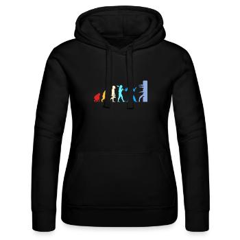 Wing Chun - Frauen Kapuzen Sweater von Russell - Schwarz - Vorne - Marisol (170cm)