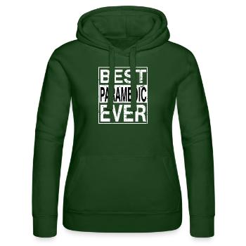 Meilleur ambulancier paramédical de tous les temps Cadeau paramédical - Sweat à capuche Russell Femme - vert bouteille - Devant - Liana (172cm)