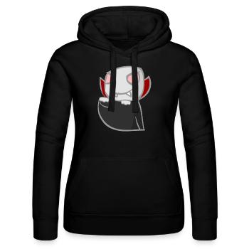 vampir - Frauen Kapuzen Sweater von Russell - Schwarz - Vorne - Marisol (170cm)