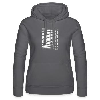 Ruhrgebiet Marl - Frauen Kapuzen Sweater von Russell - Schwarz - Vorne - Marisol (170cm)