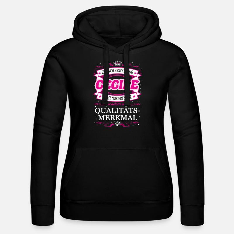 Kvalitetsfunktion Cecile helt enkelt Top notch outfit - Luvtröja dam - svart