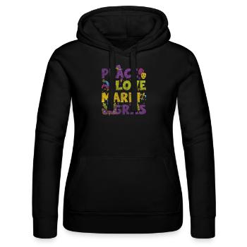 Reine de la fête du défilé - Sweat à capuche Russell Femme - noir - Devant - Marisol (170cm)