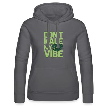 Nutritionist Don't Kale My Vibe Health Coach - Frauen Kapuzen Sweater von Russell - Schwarz - Vorne - Marisol (170cm)