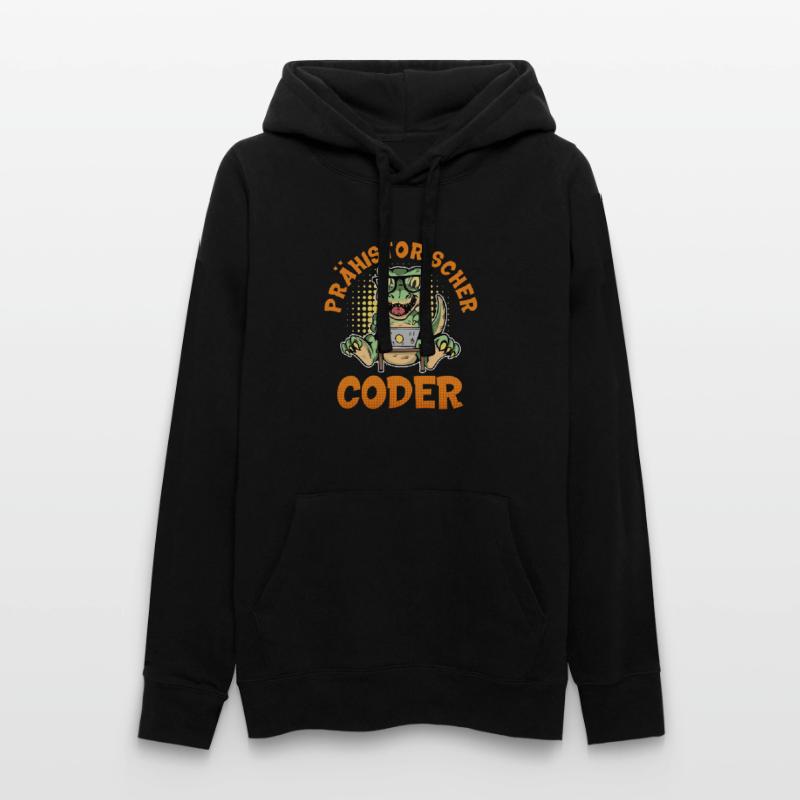 Programmation PRÉHISTORIQUE : Divertissement du CODER Sweat à capuche Russell Femme