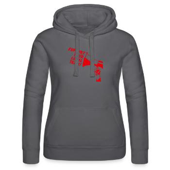 Soutenez votre équipe locale Helsingborg - Sweat à capuche Russell Femme - noir - Devant - Marisol (170cm)