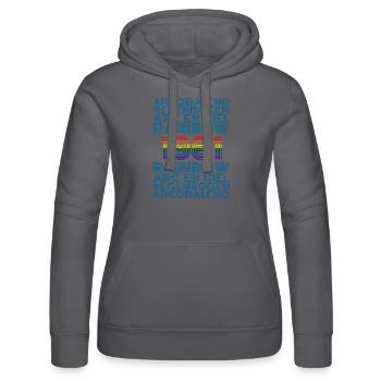 1981 - Frauen Kapuzen Sweater von Russell - Schwarz - Vorne - Marisol (170cm)