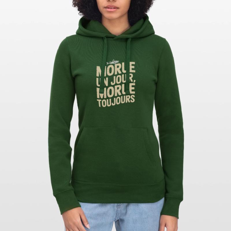Once a cod, always a cod Women’s Hooded Sweater by Russell