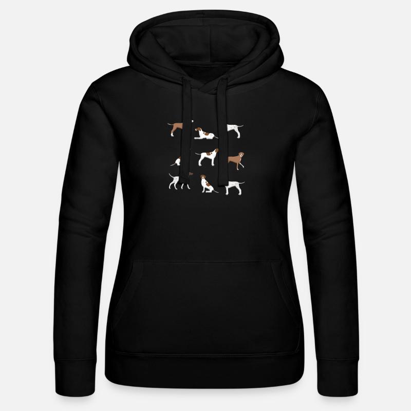 Selection pointer - Women’s Hooded Sweater by Russell - black