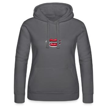 Mund Reissverschluss Halten Gesichtsmaske Maske - Frauen Kapuzen Sweater von Russell - Schwarz - Vorne - Marisol (170cm)