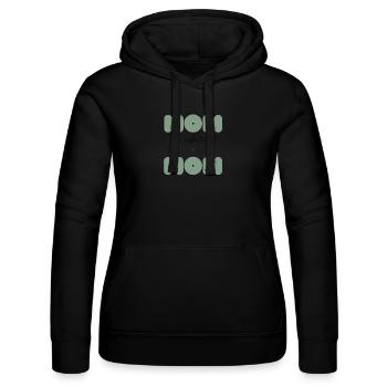 Beste Mom / Mama Design - Frauen Kapuzen Sweater von Russell - Schwarz - Vorne - Marisol (170cm)