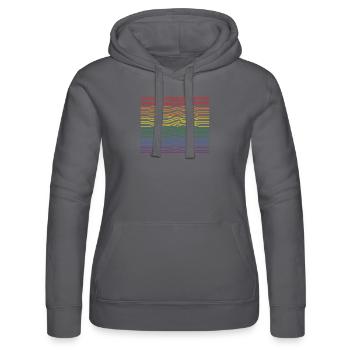 Thumbs down bunt - Frauen Kapuzen Sweater von Russell - Schwarz - Vorne - Marisol (170cm)
