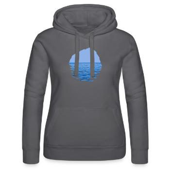 Sea-Through - Frauen Kapuzen Sweater von Russell - Schwarz - Vorne - Marisol (170cm)