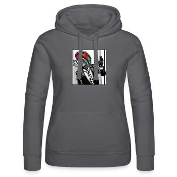 T-shirt Lézard Costume Reptile Stylé Swag - Sweat à capuche Russell Femme - noir - Devant - Marisol (170cm)