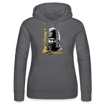 Dresdner Jungs Dresden T-Shirt Ultras Dresden - Frauen Kapuzen Sweater von Russell - Schwarz - Vorne - Marisol (170cm)