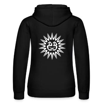 soleil tekno 23 - Sweat à capuche Russell Femme - noir - Dos - Marisol (170cm)
