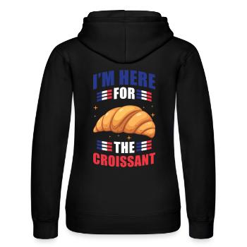 Croissant - Frauen Kapuzen Sweater von Russell - Schwarz - Hinten - Marisol (170cm)