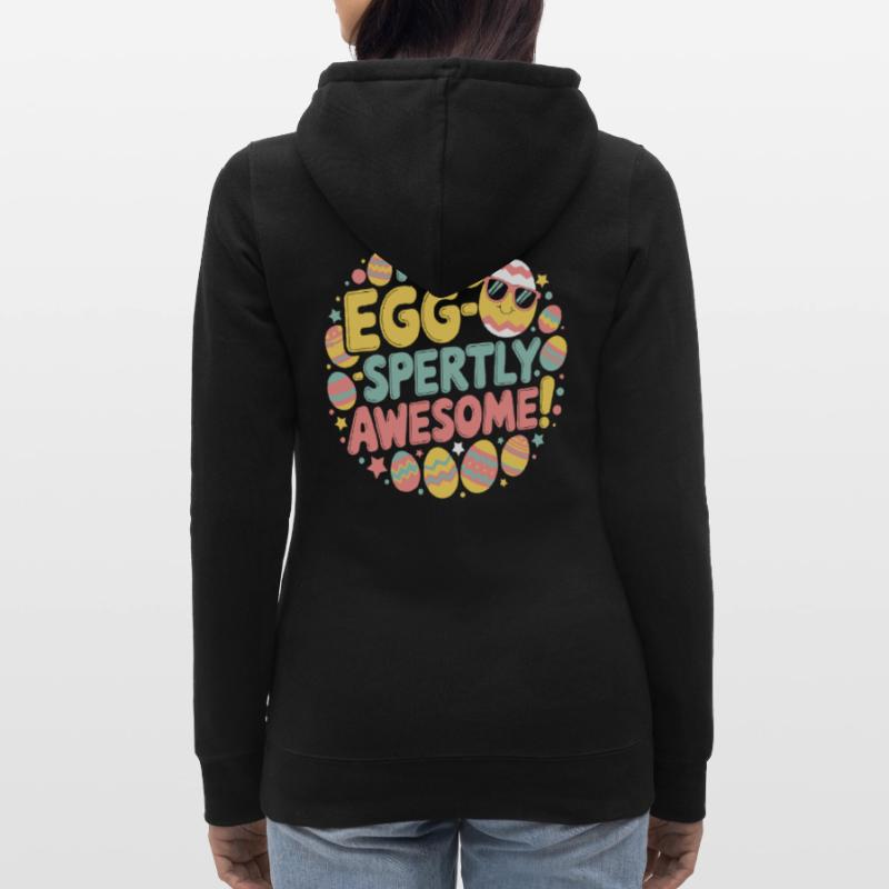 I'm Egg-wise Great – Easter Gift Women’s Hooded Sweater by Russell