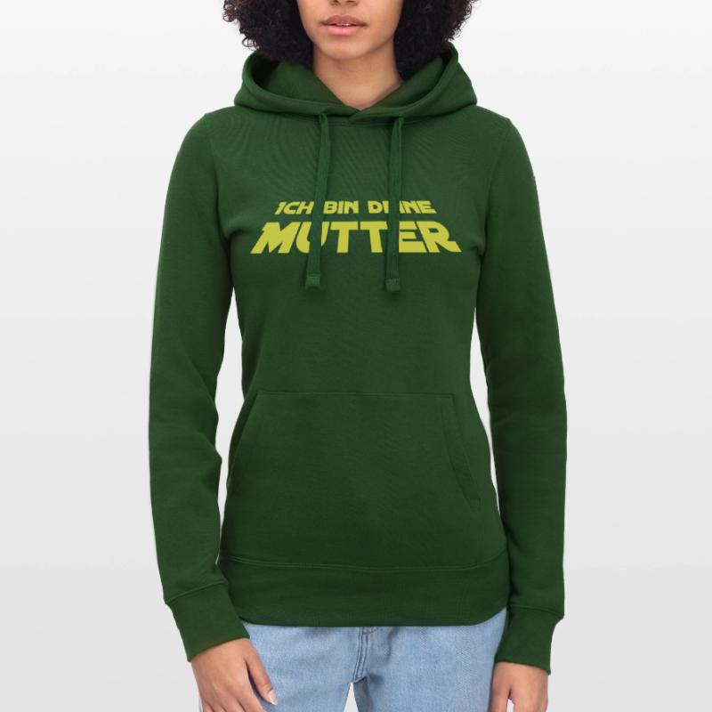 Ich bin deine Mutter Frauen Kapuzen Sweater von Russell
